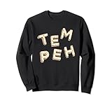 Tempeh I Indonesisches Ernährung Vegan Essen Vegetarisch Sweatshirt