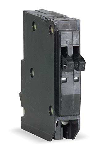Square D Plug In Circuit Breaker, QO, Number of Poles 1, 15/15 Amps, 120/240VAC, Tandem - QO1515