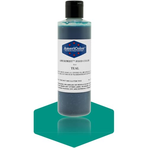 AmeriColor Airbrush Teal 9oz Food Color