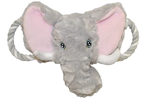 Morbido peluche giocattolo con palline all'interno.