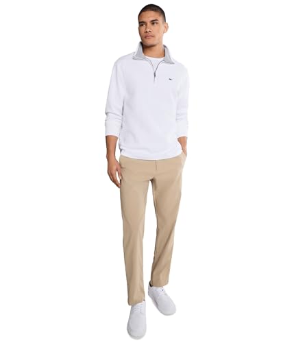 Image of vineyard vines Men's Saltwater Quarter-Zip Pullover Sweater