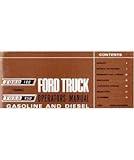 1967 Ford F-100 To F-350 Truck Owners Manual User Guide Reference Operator Book Fuses Fluids User...