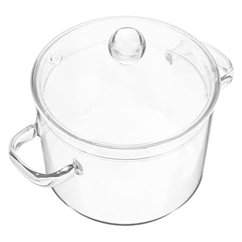 HANABASS Kochtopf Glas 1 Stück Kochtopf Glas Cover