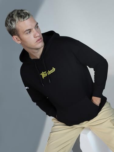Image of Hubberholme White Men Oversized Hooded Sweatshirt HHMSSW23008 WH