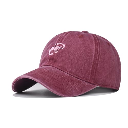 Casquette de baseball en coton vintage brodée pour homme et femme ajustable