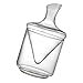 Cabilock Carafe à Vin Refroidisseur Ensemble Seau À Glace Refroidisseur Carafe en Verre Parfait pour Rouge Et Blanc Vin Accessoires pour Cocktails Et Bar