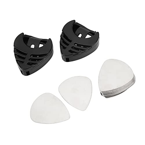 Ensemble de Médiators de Guitare, Médiators en Métal avec Boîtes de Rangement pour Guitares électriques, Guitare… - Les Beatles, Paul McCartney, John Lennon, RIngo Starr, George Harrison Ensemble de Médiators de Guitare, Médiators en Métal avec Boîtes de Rangement pour Guitares électriques, Guitare…