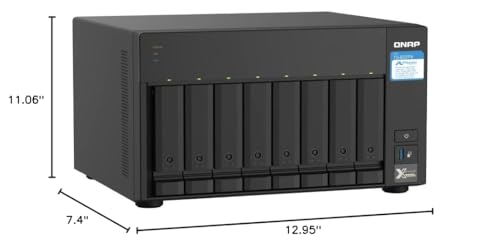 Image of QNAP TS-832PX-4G 8 Bay High-Capacity NAS with 10GbE SFP+ and 2.5GbE