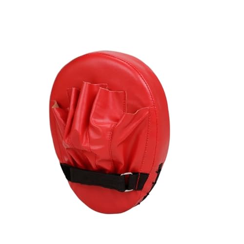 XIUsheUA Guantes Focus Guantes de Kick Boxing con Almohadilla, Bolsa Golpe, Entrenamiento Muay PU(Red B 1PC)