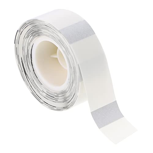 Étiquette transparente autocollante et amovible avec 3 rouleaux de ruban imprimante plastique