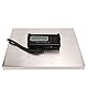 Paketwaage Plattformwaage,wasserdicht Digitaler Versand Postwaage 660 Lb x 0.1 Lb Edelstahl Plattform Waage Heavy Duty 300 Kg Externes LCD Display