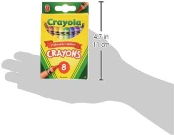 Crayola Crayons,8 Count (3 Pack), Pack of 3, 3 Piece