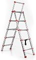 Folding Ladder Ladders,Telesladder, Step Ladder, Retractable Aluminum Alloy Ladder Multi-Position, Adjustable and Folding Ladder A-Frame Stepladder