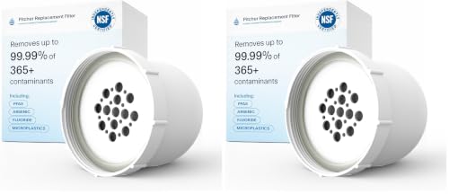 Image of Clearly Filtered Water Pitcher Replacement Filter (Single) (Pack of 2)
