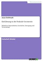 Einführung in die Fraktale Geometrie: Definition, Eigenschaften, Geschichte, Erzeugung und Verwendung 3668054851 Book Cover