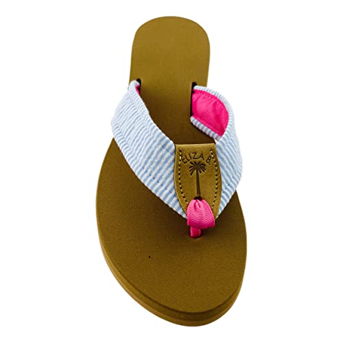 Light Blue Seersucker with Almond Sole2