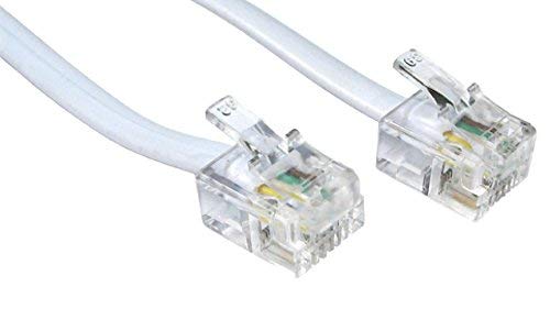 rhinocables ADSL RJ11 Lead High-Speed Internet Cable for BT, Internet ...