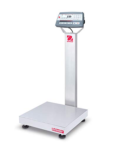 Báscula de banco Ohaus D52P125RQL2 con display TD52P 250lb x 0.05lb miniatura 2