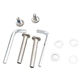 4 Pcs Luggage Wheels Replacement Kit, Suitcase Wheel Repair Set with 6mm Bearing, Silent Rubber Luggage Wheels for Suitcase Roller, Wheel Diameter 40MM/70MM Options(40x18mm)