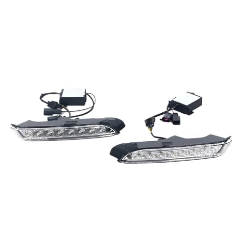 Feux de jour LED DRL pour VW Scirocco 2015 2016 avec clignotants et indicateurs latéraux