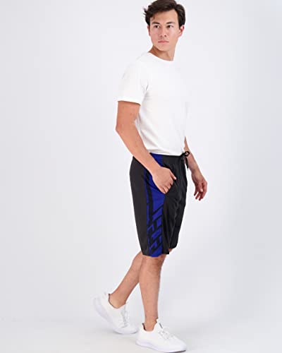 Men's Mesh Active Wear Athletic Basketball Essentials Performance Gym Soccer Running Summer Fitness Quick Dry Wicking Workout Clothes Sport Shorts - Set 8-5 Pack, Xl #TOP3