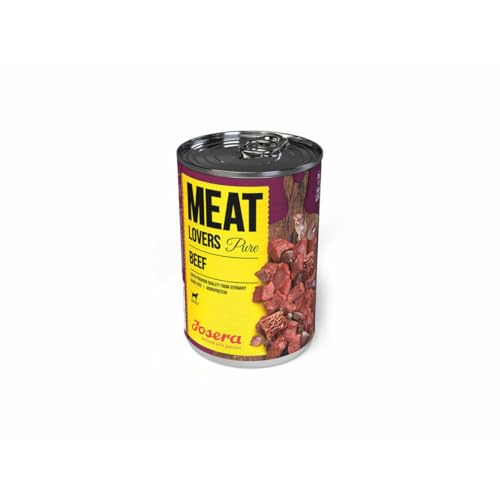 Produktbild von JOSERA Meatlovers Pure Rind Nassfutter für Hunde - 6 x 800 g