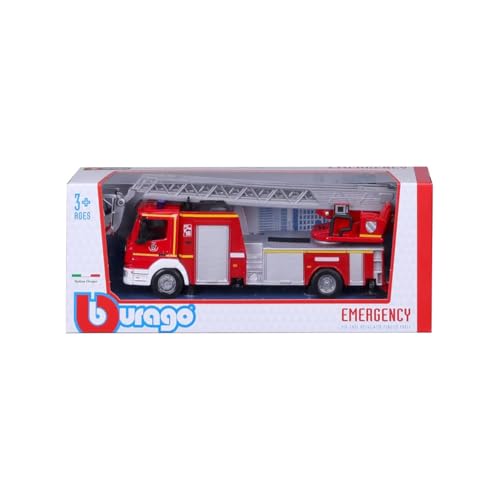 Camión de Bomberos Mercedes ATEGO MAGIRUS DLK Escala 1:50 miniatura 5
