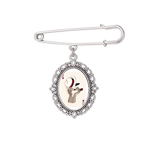 Broche pour chemise motif J parfait pour cintrer vos vêtements amples