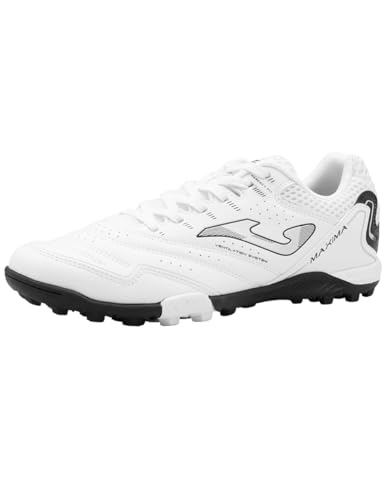 Joma Zapatillas Futsal Turf, 39-47, Comodidad y Control - Blanco