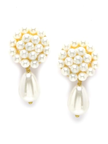 Juego de joyas Kundan original regalo San Valentín latón chapado oro DMZ-695 3