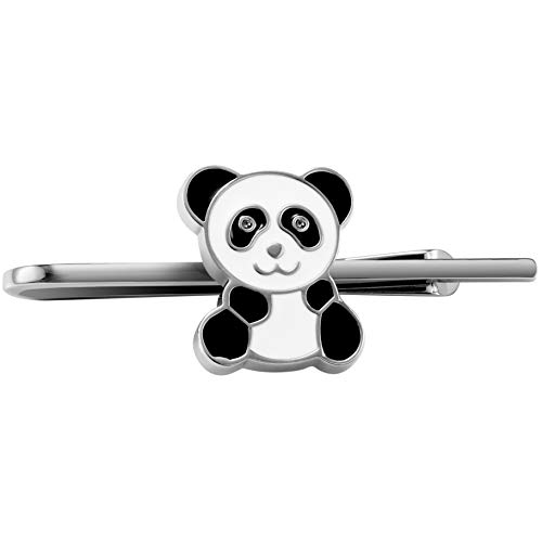 おしゃれタイピンパンダおもしろかっこいい動物ネクタイピンアクセサリーピン メンズギフトジュエリー