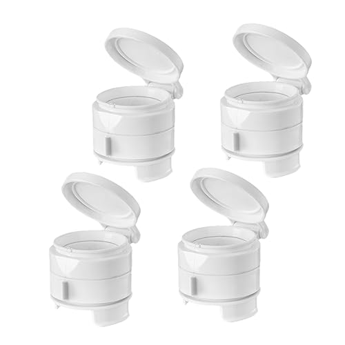 Cabilock 4pcs Food Bag Sealing Clips with Pour Spout for Snacks and Storage Lightweight and Food Preservation Clips for Kitchen and Travel
