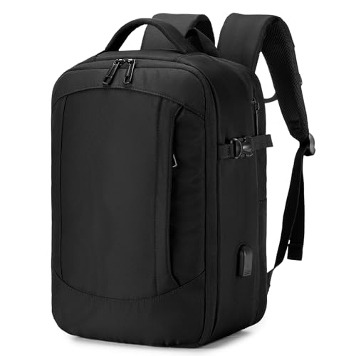 COSCOOA Expandable Travel Backpack 20-30L,Cabin Size United Airlines Personal Item Bag,Flight Approved Underseat Ryanair 40x20x25 CM Carry on Luggage Bag,Mochila de Viaje