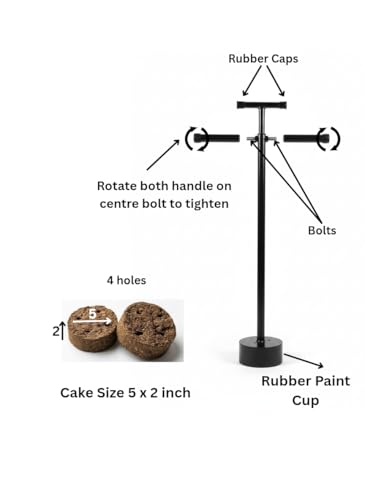 Generic Soilkheti Metal Cow Dung Cake Maker 5inch - Image 6