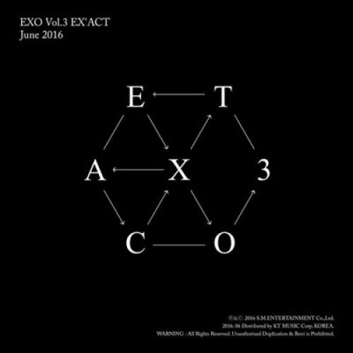 EXO 3rd Album - EX'ACT [Korean Monster ver.] CD Photobook Photocards