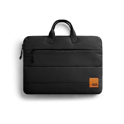 Image of DailyObjects Stria Pro Laptop Bag With Handle| Recycled Durable Polyester | Compatible with Laptop /MacBook Air /Pro Upto 15 Inch| Water Resistant|Padded Compartment with Zip Closure