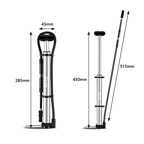 mingzhe Mini bomba de bicicleta 140psi bomba de ar portátil mtb bicicleta de estrada inflador de bom