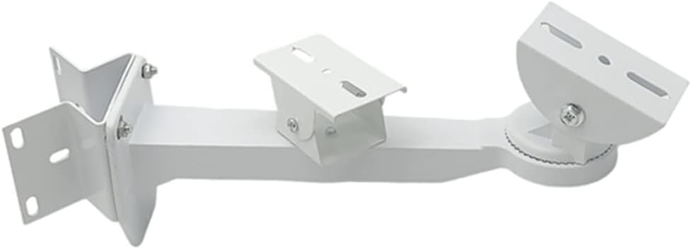 Outdoor External Right Angle Wall Corner Mount Bracket 350mm/13.77inch Long Arm Bracket for Dual Two Cameras CCTV Video Surveillance System Installation