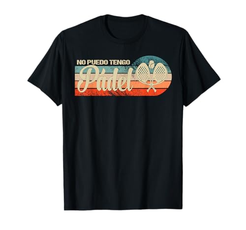 Vintage Padel Racket no puedo tengo pádel Sarcastic Padel T-Shirt