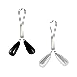 【Praktisches Design】Der elegante Schal-Clip ist praktisches Werkzeug und dekorativer Schmuck zugleich. Das U-förmige Design zieht nicht die Fäden oder Löcher in den Stoff und verursacht keine größeren Schäden am Stoff.