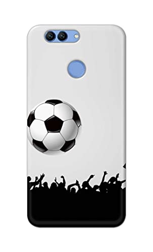Image of PRINTFIDAA Printed Hard Back Cover Case for Huawei Nova 2 Plus | Huawei Nova 2+ Back Cover (Football Icon) -1302