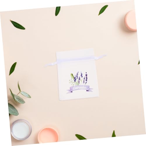 Happyyami 20pcs Bolsas de Malla con Cordón para Lavanda miniatura 5
