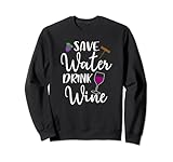 Save Water Drink Wine Apparel