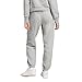 Adidas Women's All SZN Fleece Loose Pants, Medium Grey Heather, X-Large
