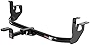 CURT 110003 Class 1 Trailer Hitch with Ball Mount, 1-1/4-In Receiver, Fits Select Volkswagen Golf, GTI