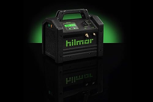 Hilmor 1950536 Brushless DC Refrigerant Recovery Machine, HVAC Tools and Equipment, Professional Use, 9.6" x 5.4" x 13.3", Black
