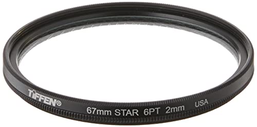 Filtre Tiffen 67mm Star 6PT 2mm pour capturer les lumières de la ville