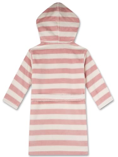 Sanetta Mädchen-Bademantel rosa gestreift | Gemütlicher Kinderbademantel – Ansicht 4