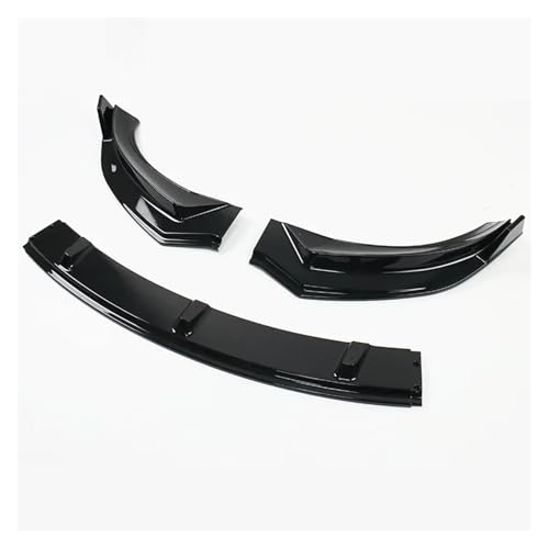 Alerón labio delantero Tesla Model 3 Highland 2024 divisor paragolpes carbono brillante protector