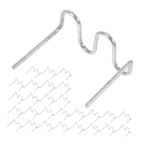 Cabilock 500pcs Hot Staples Wave Shaped Welding Rods for Car Bumper Repair Compatible with All Welding Machines Quick and Efficient Repairs for Automotive and Household Items